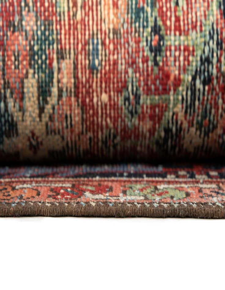 Detail image of 7' 7 x 11' 9  Hand Knotted Gharajeh Persian Wool Rug