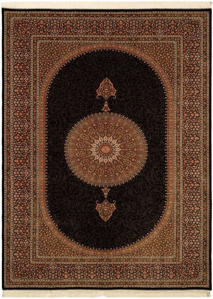 6' 5 x 9' 11 Ghom Design Rug
