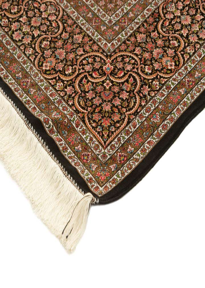 6' 5 x 9' 11 Ghom Design Rug
