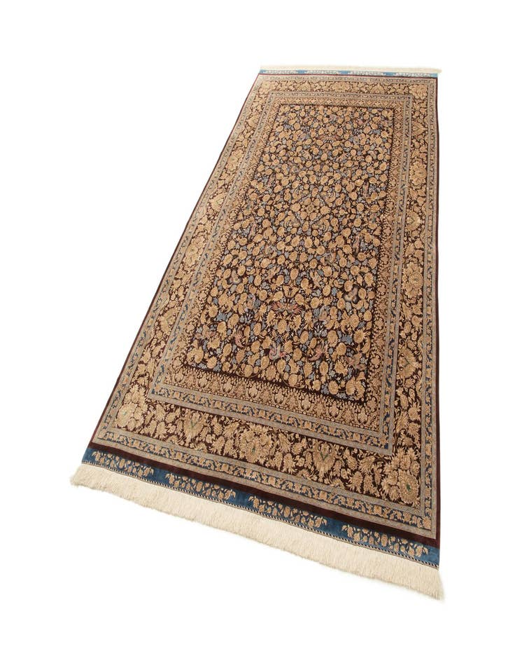 Detail image of 5' 7 x 9' 3 Ghom Design Rug