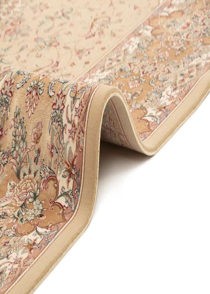 6' 6 x 9' 8 Ghom Design Rug