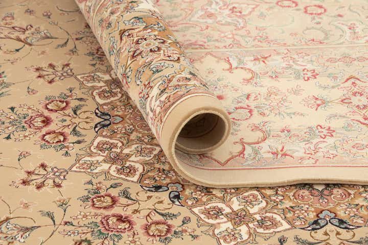 6' 6 x 9' 8 Ghom Design Rug