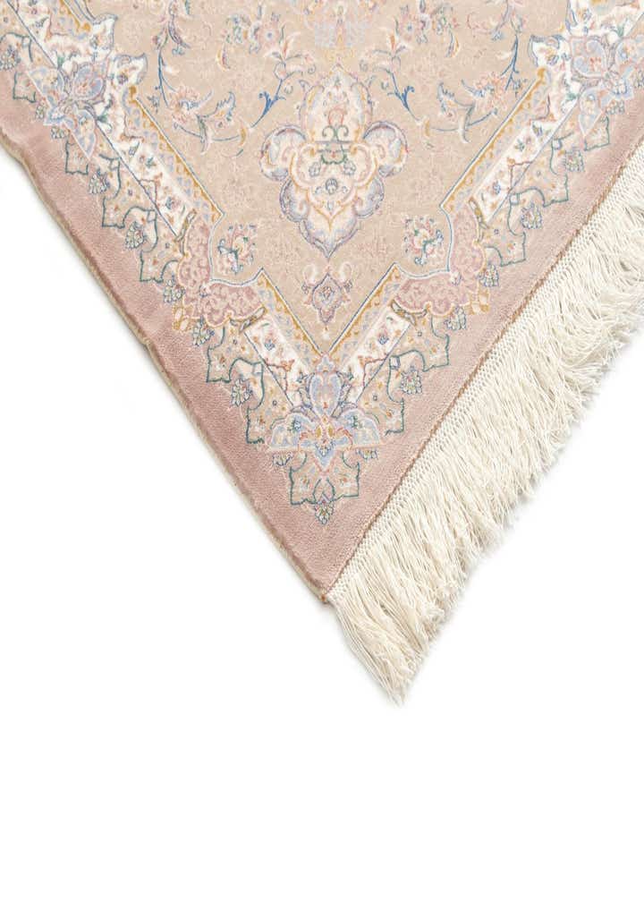 6' 7 x 9' 10 Ghom Design Rug