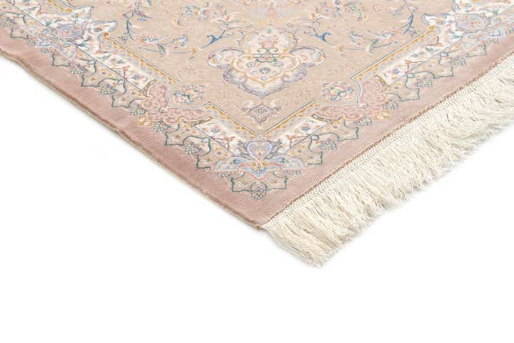 6' 7 x 9' 10 Ghom Design Rug