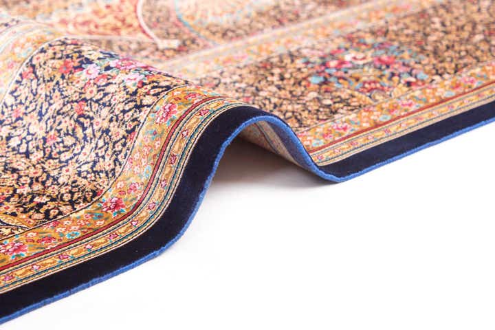 6' 7 x 9' 10 Ghom Design Rug