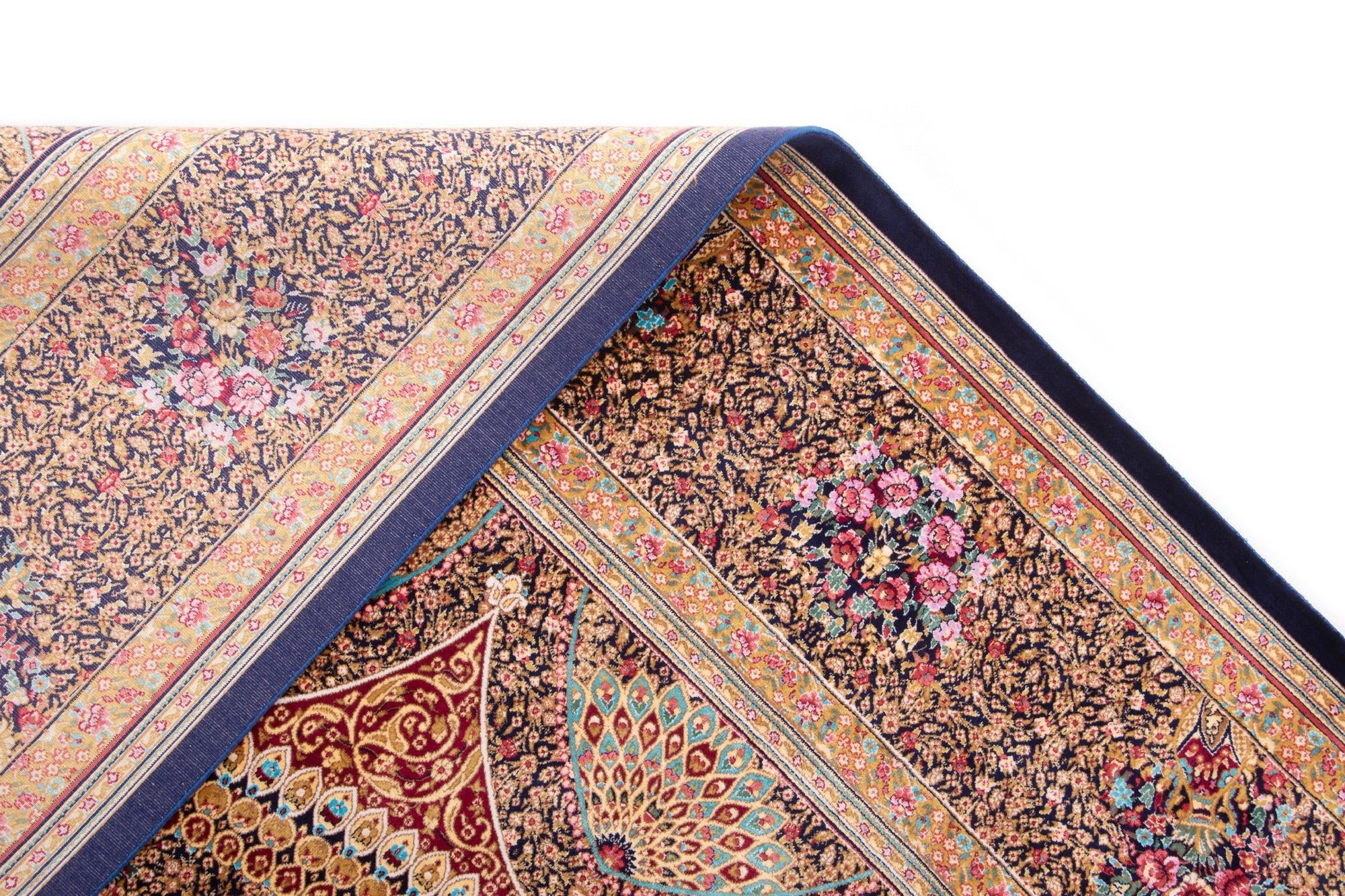 6' 7 x 9' 10 Ghom Design Rug