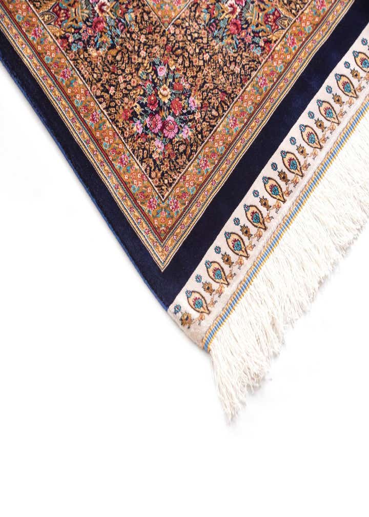 6' 7 x 9' 10 Ghom Design Rug
