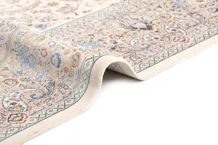 4' 11 x 7' 5 Ghom Design Rug