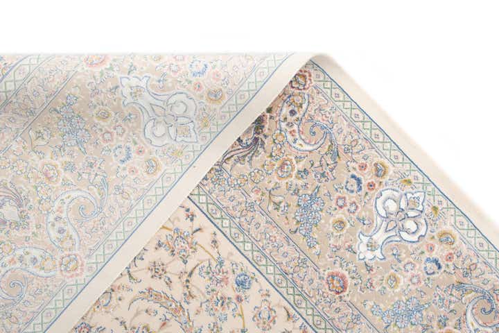 4' 11 x 7' 5 Ghom Design Rug