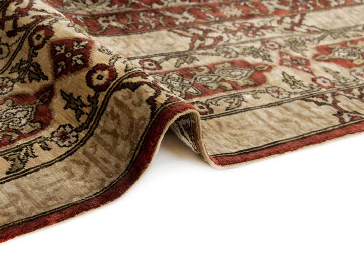 2' 5 x 3' 7 Hand Knotted Ghom Persian Rug