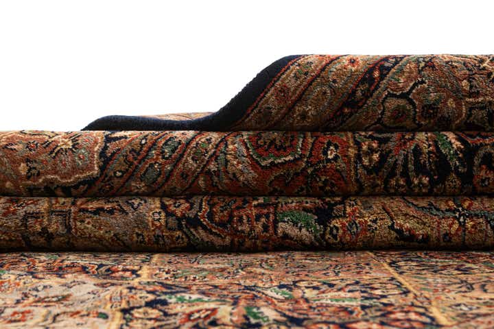 6' 4 x 9' 10 Hand Knotted Ghom Oriental Wool Rug