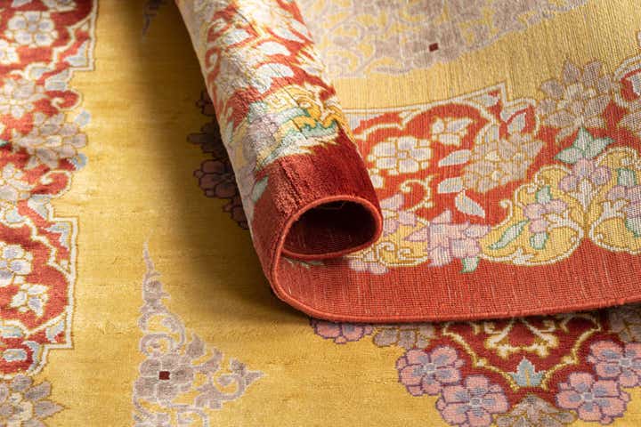 60cm x 90cm Ghom Silk Alfombra