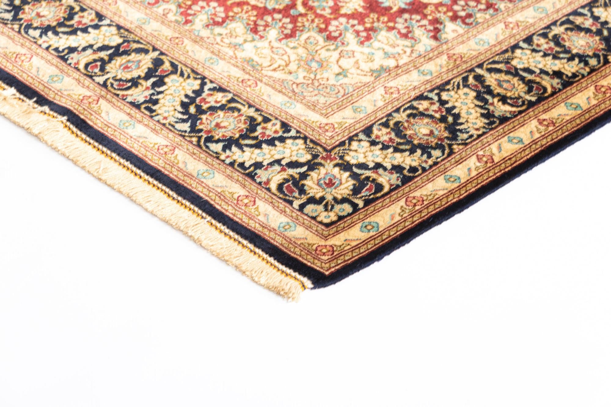 2' 8 x 3' 10 Ghom Silk Rug