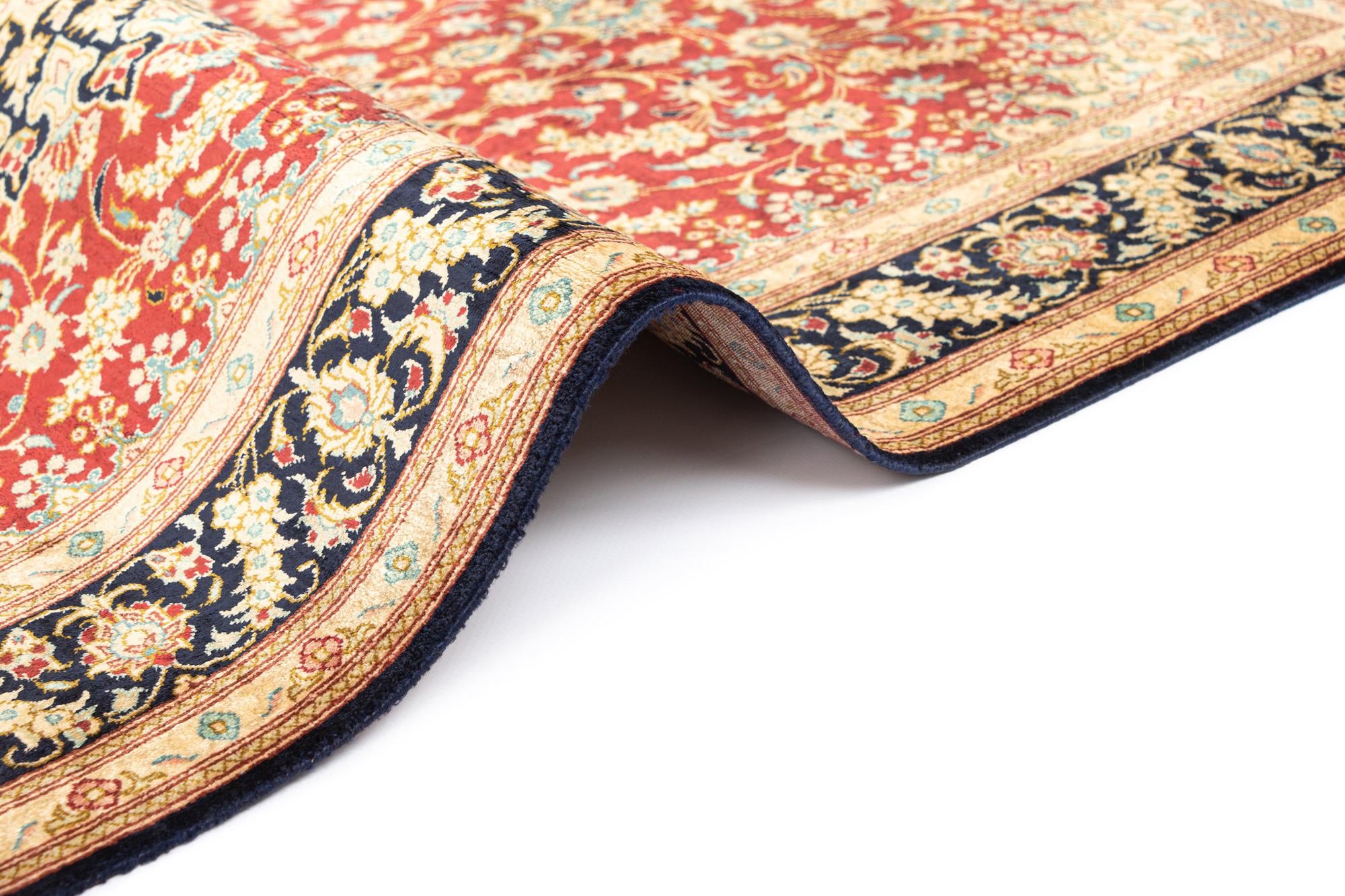 2' 8 x 3' 10 Ghom Silk Rug