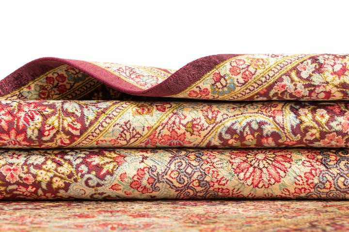 3' 3 x 4' 11 Ghom Silk Rug