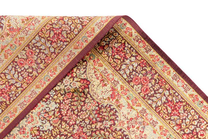 3' 3 x 4' 11 Ghom Silk Rug