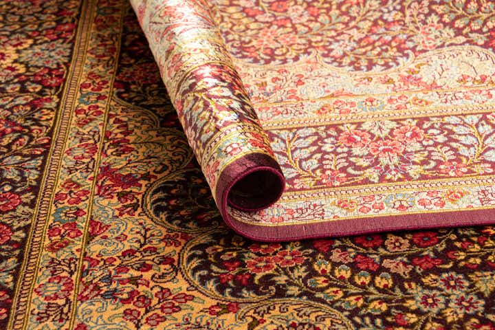 3' 3 x 4' 11 Ghom Silk Rug
