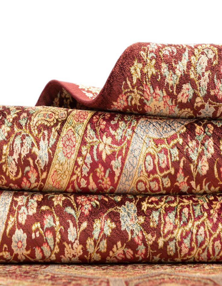Detail image of 3' 3 x 5' 1 Ghom Silk Rug