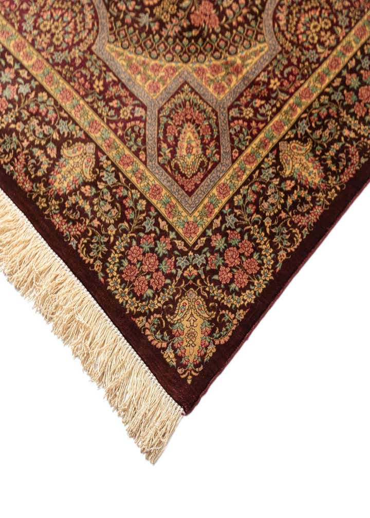 3' 3 x 5' 1 Ghom Silk Rug