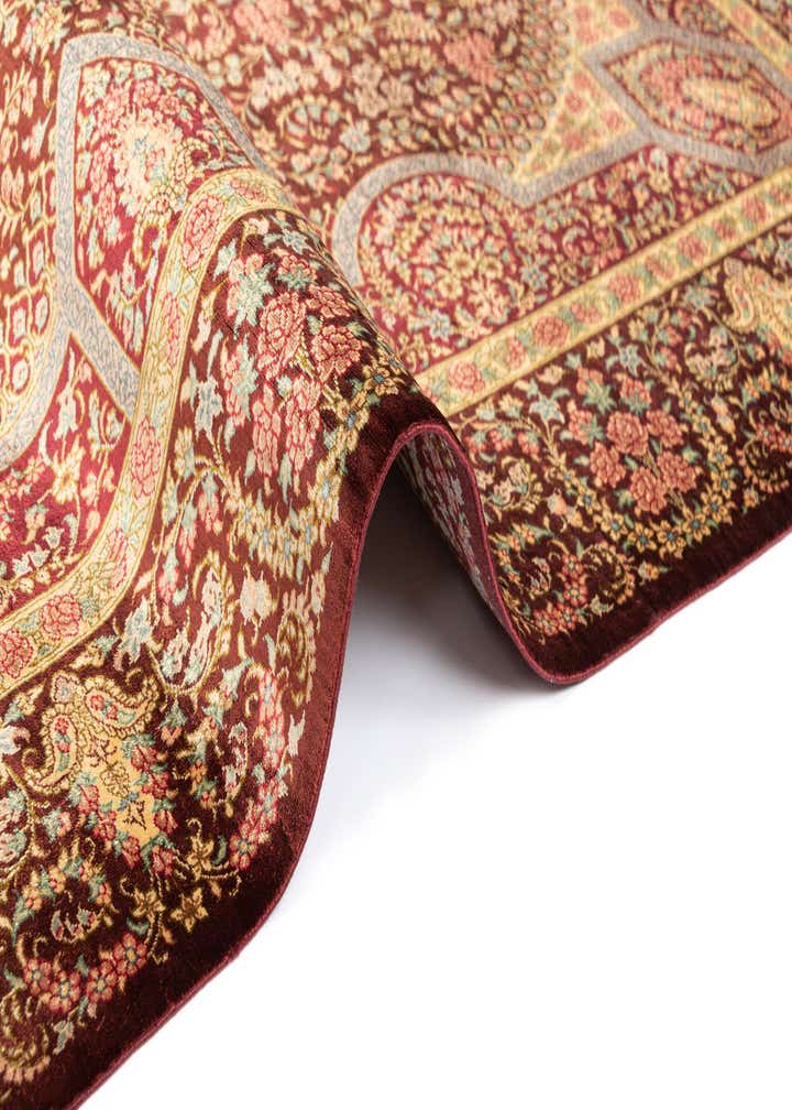 3' 3 x 5' 1 Ghom Silk Rug