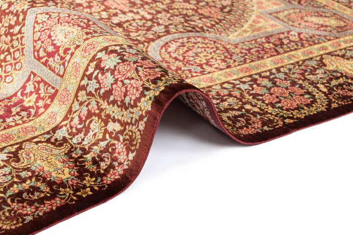 3' 3 x 5' 1 Ghom Silk Rug