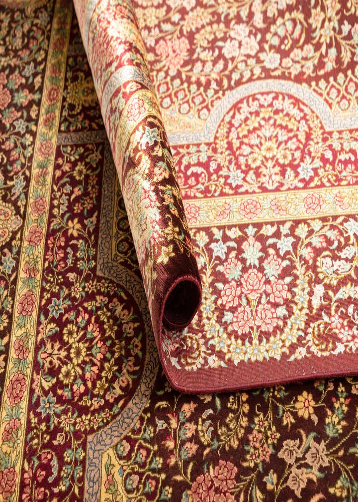 3' 3 x 5' 1 Ghom Silk Rug