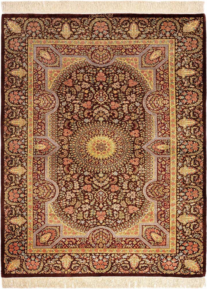 3' 3 x 5' 1 Ghom Silk Rug