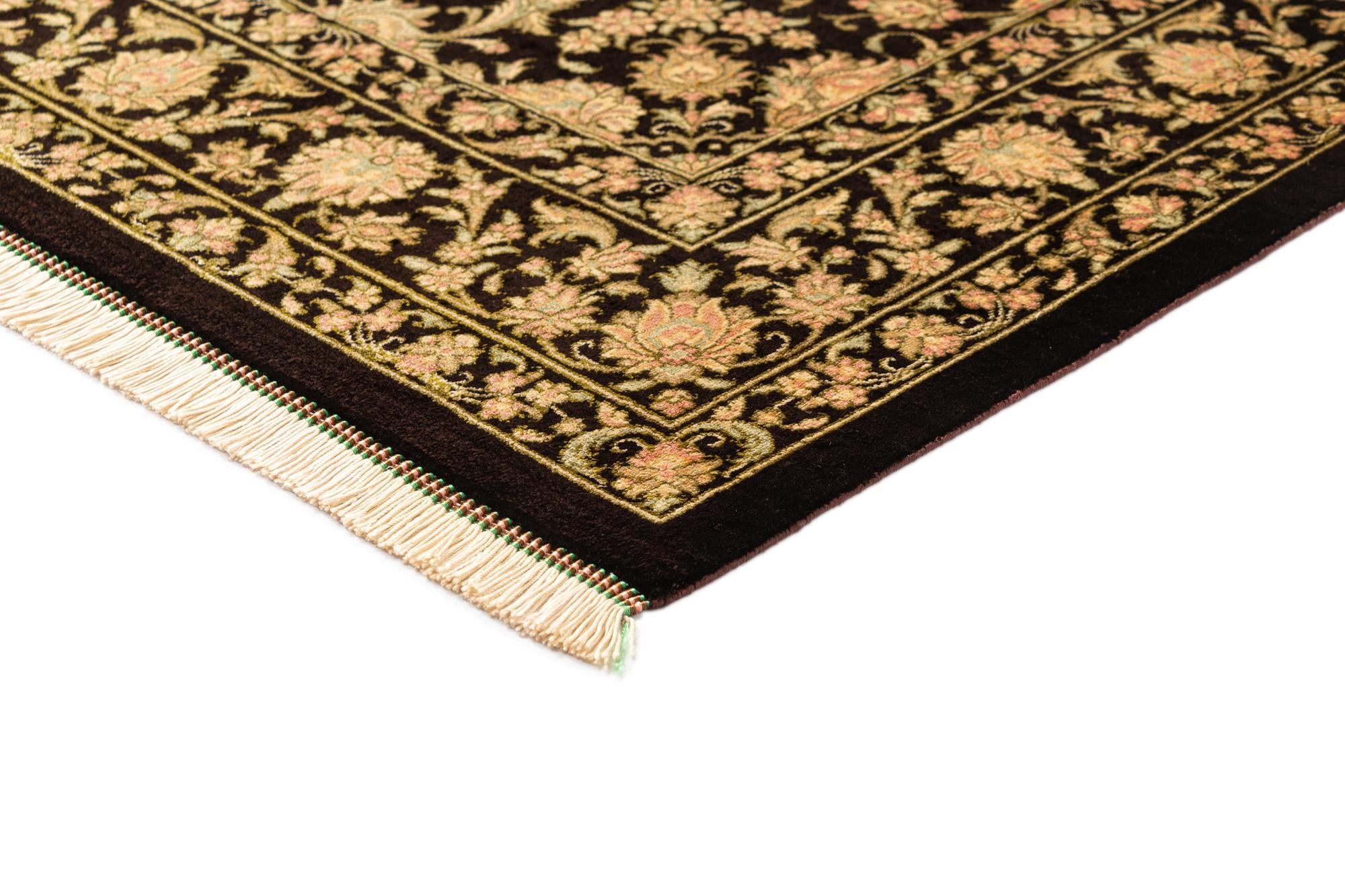 3' 5 x 4' 11 Ghom Silk Rug