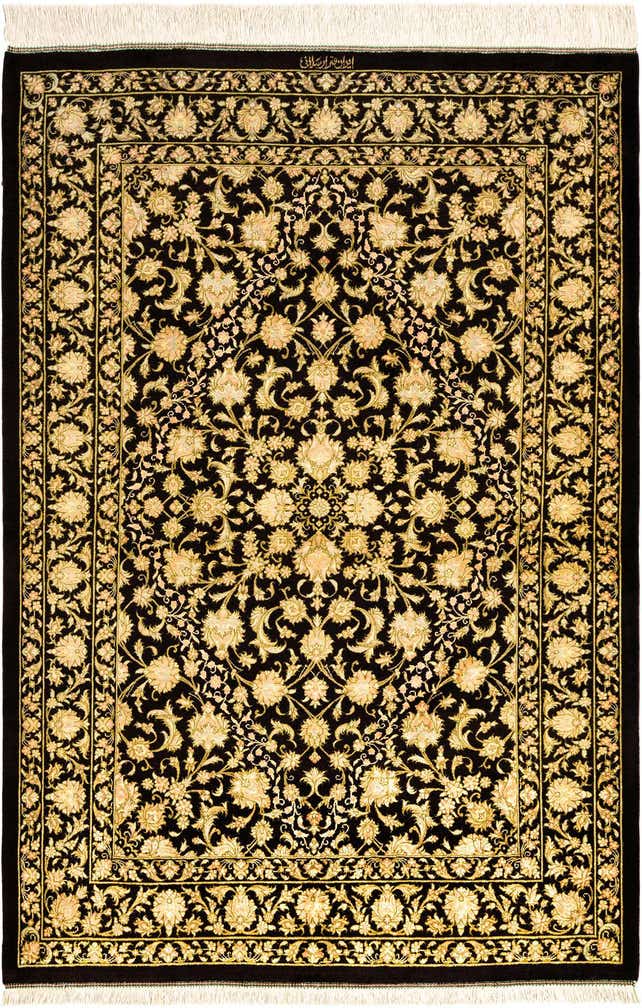105cm x 150cm Ghom Silk Alfombra