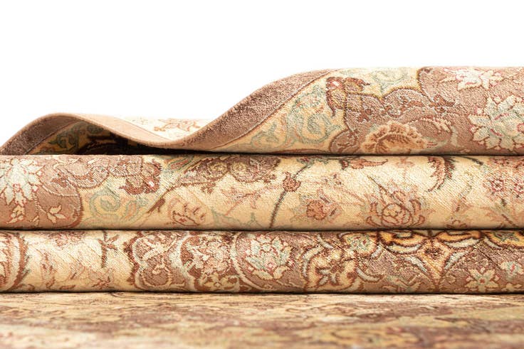Detail image of 3' 4 x 5' 1 Ghom Silk Rug