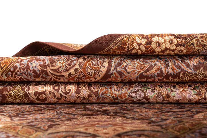 3' 6 x 4' 11 Ghom Silk Rug