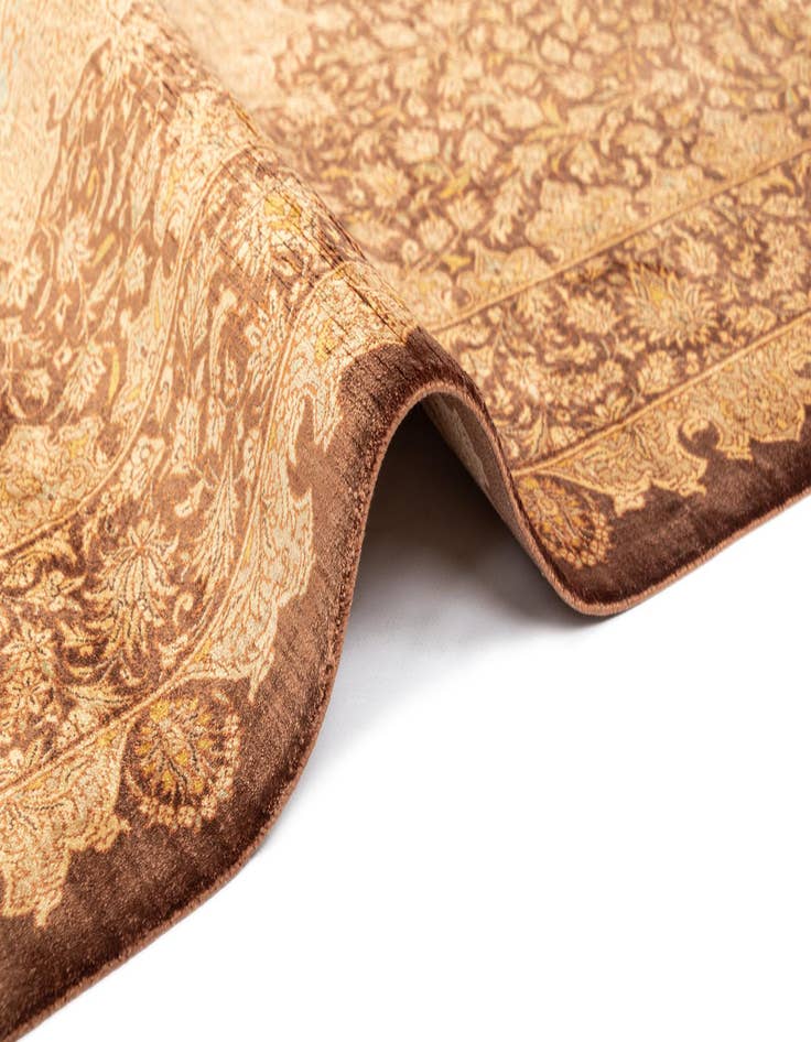 Detail image of 3' 4 x 5' 1 Ghom Silk Rug