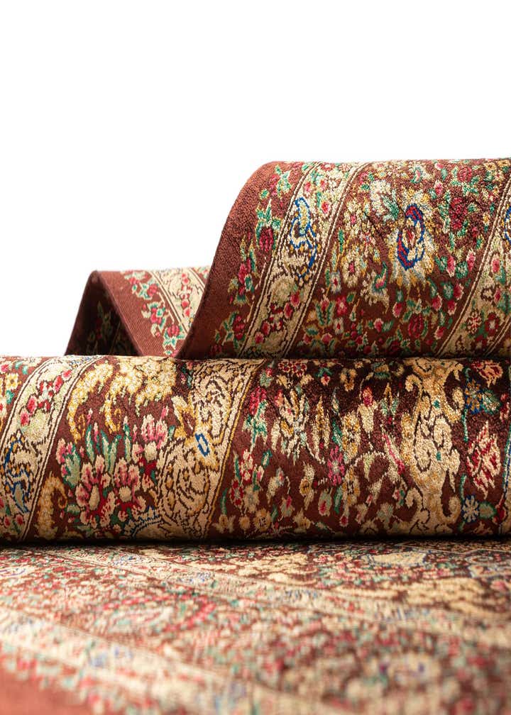 3' 1 x 5' Ghom Silk Rug