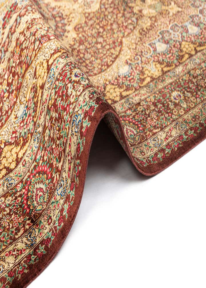 3' 1 x 5' Ghom Silk Rug