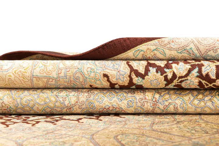 3' 4 x 5' 1 Ghom Silk Rug
