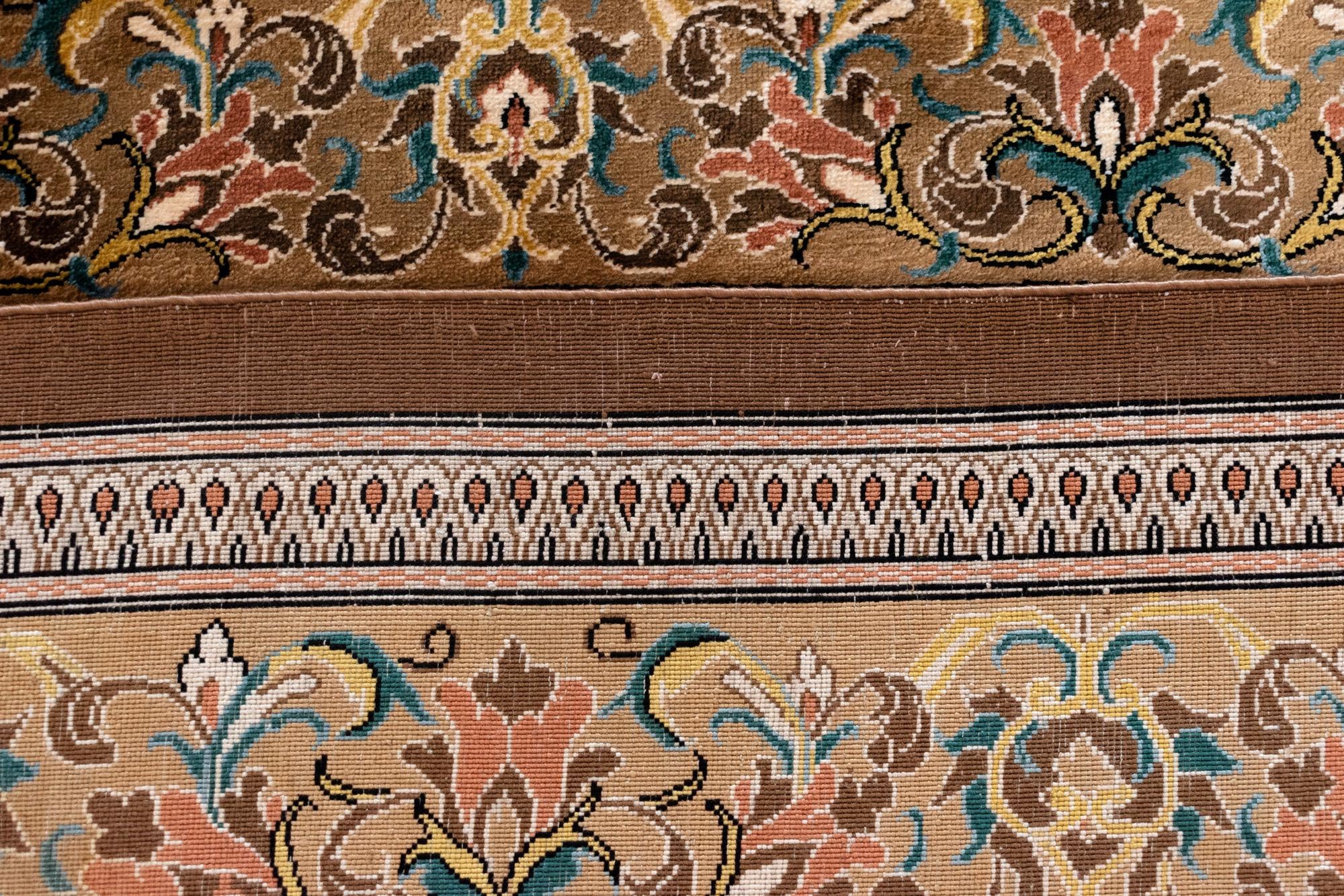 95cm x 145cm Ghom Silk Rug