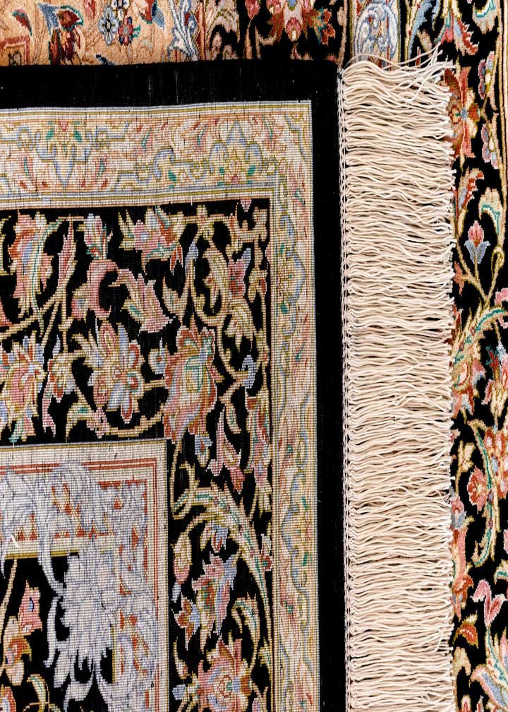 3' 3 x 4' 11 Ghom Silk Rug
