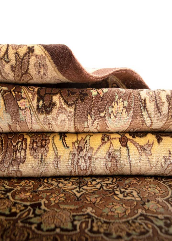 3' 3 x 5' Ghom Silk Rug