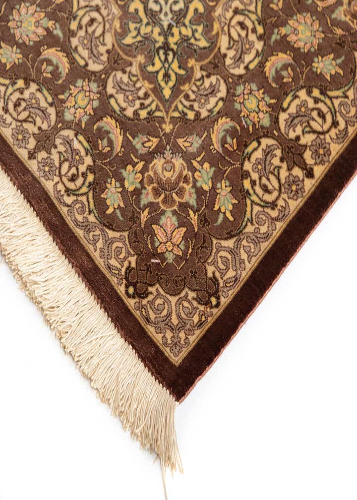 3' 3 x 5' Ghom Silk Rug