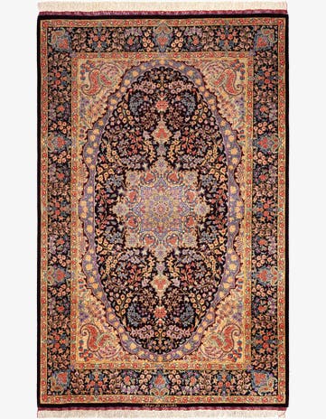 3' 3 x 5' 2 Ghom Silk Rug