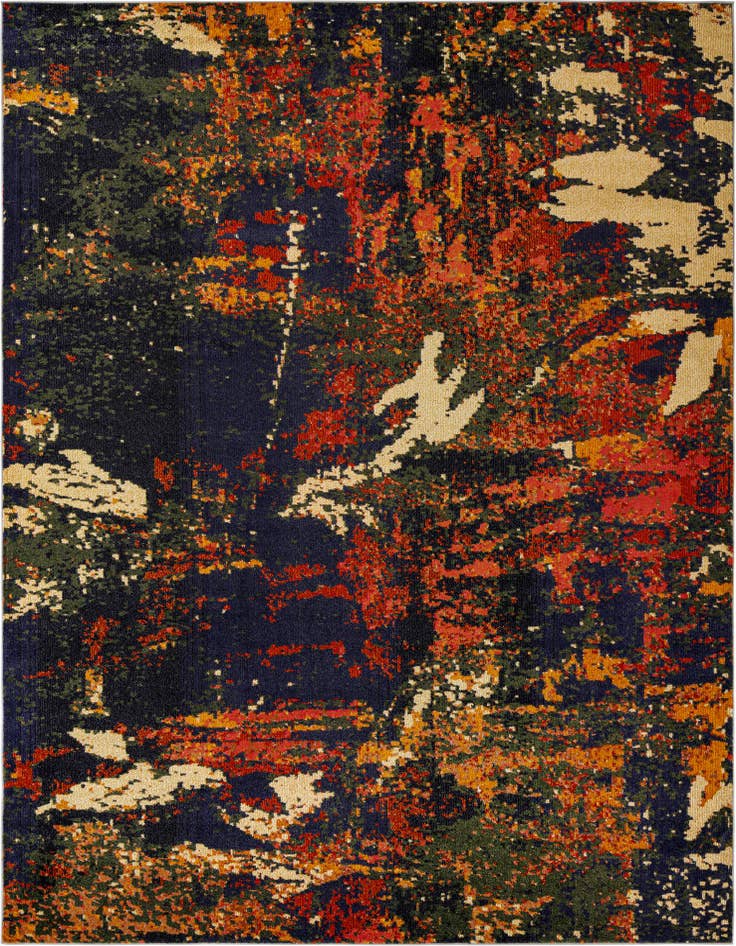 Detail image of 9' x 12' Washable Haerfest Rug