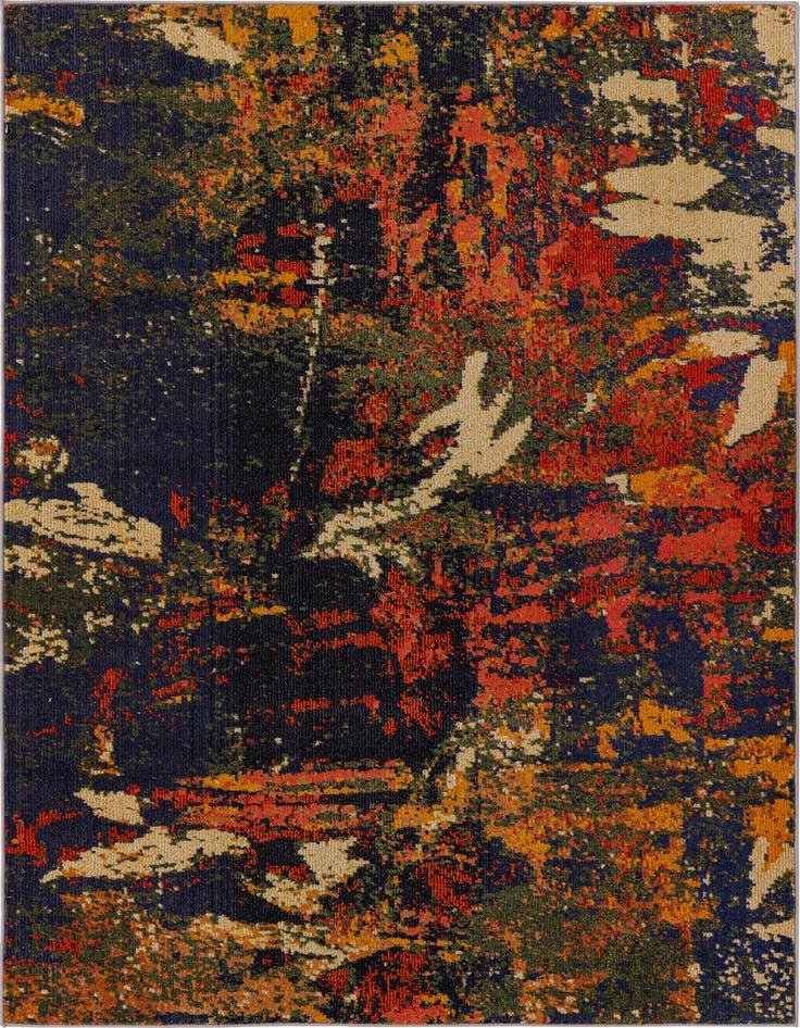 Detail image of 5' 3 x 8' Washable Haerfest Rug