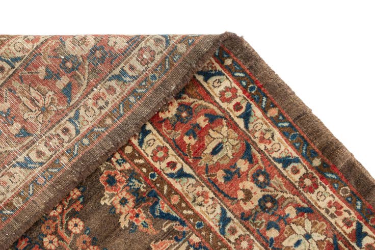 Detail image of 7' 2 x 8' 10 Hamedan Wool Rug