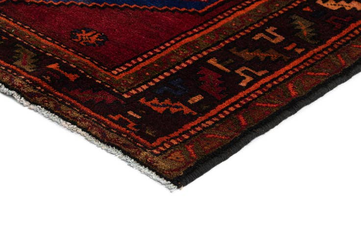Detail image of 4' 1 x 7' 6 Hamedan Wool Rug