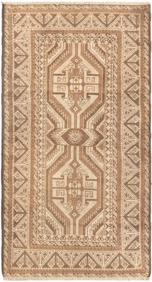 Detail image of 2' 7 x 5' Hamedan Rug