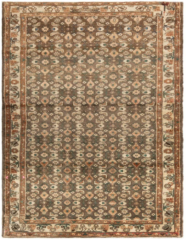 Detail image of 4' 1 x 9' 4 Hamedan Rug