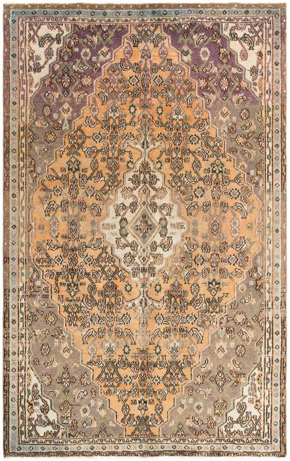 Detail image of 5' 2 x 8' 5 Hamedan Rug