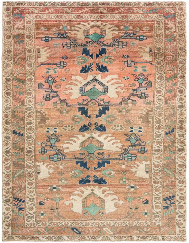 Detail image of 4' x 8' 6 Hamedan Rug