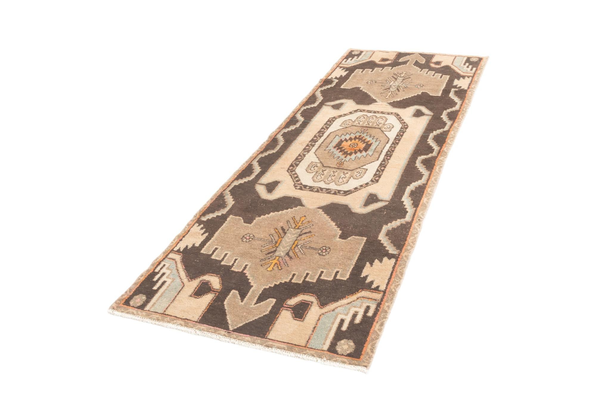 3' 3 x 9' Hamedan Rug