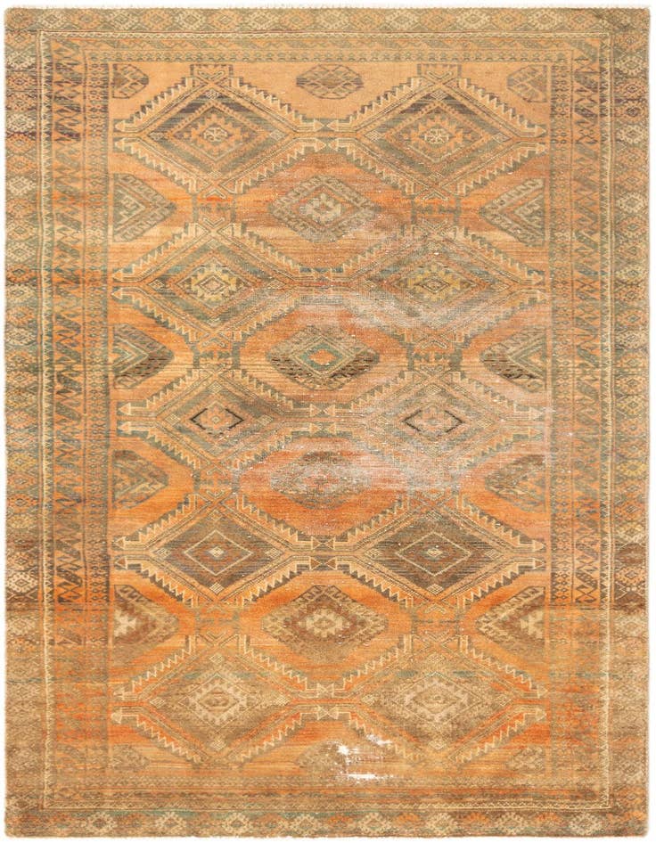 Detail image of 3' 9 x 7' 7 Hamedan Rug